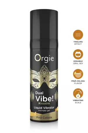 Aufregung Dual Vibe Pina Colada Liquid Vibrator