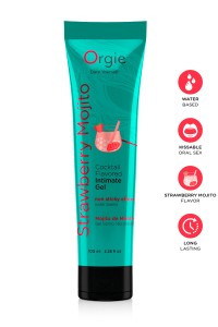 Intimgel-Gleitmittel Tube Cocktail Erdbeere Mojito 100 ml