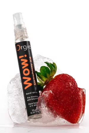 Spray buccal excitant Wow menthol fraise glaçé