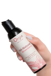 Gel intime naturel All Natural fraise 150ml 2