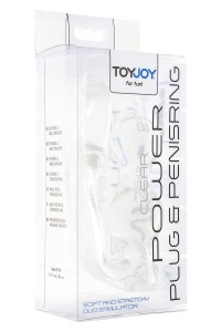 Stimulateur de prostate et cockring transparent 2
