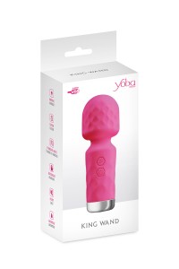 Mini King Wand vibratore rosa 2