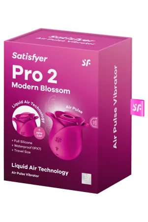Satisfyer Pro 2 Modern Blossom – Rose-Shaped Clitoral Stimulator