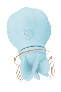 Stimulateur de clitoris Caress bleu - Adrien Lastic 2