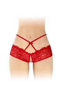 Culotte ouverte rouge Celia - Fashion Secret 2