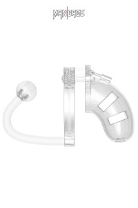 Cage de chasteté 9cm avec plug - ManCage 10 2