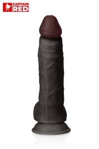 Realistic Dildo The Intense Black 24 x 5 cm 2