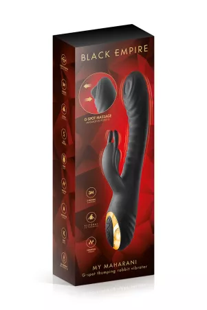 Boîte luxueuse du sextoy My Maharani avec pochette satinée