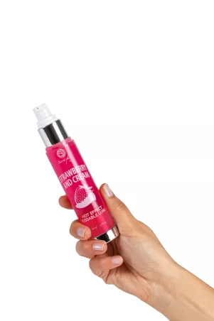 Lubricant warming taste strawberry Chantilly