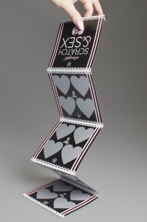 Scratch & Sex – Hetero Edition game unfolded with scratch squares