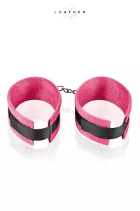 Pink and black ankles handcuffs 2