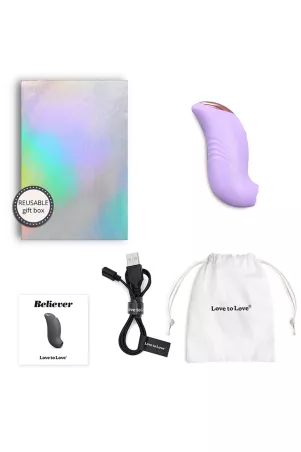 Clitoral stimulator "Believer" mauve