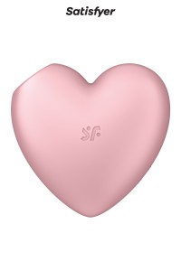 Doppia stimolazione Cutie Heart rosa 2