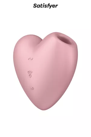 Double Stimulator Cutie Heart pink