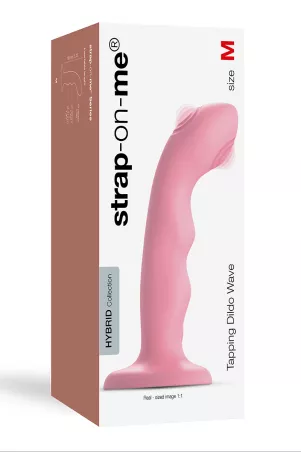 Vibro Tapping dildo wave rosa