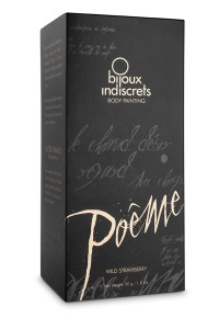 Peinture de corps Poême fraise 2