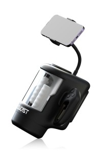 Automatischer Masturbator Blowcast WingXP Vorderansicht auf weißem Hintergrund 2