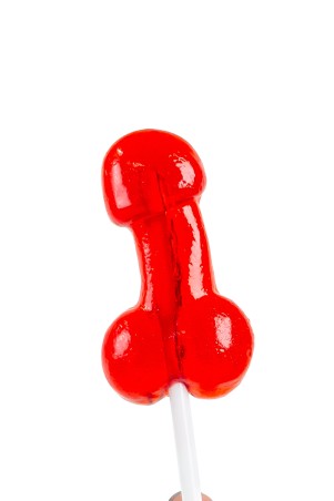Sucette penis daiquiri strawberry with alcohol