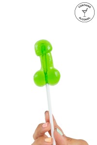 Caipirinha Penis mit Alkohol