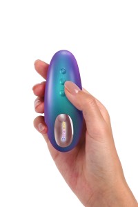 Masseur clitoridien télécommandé Dreamer Iridescent Turquoise - Love to Love 2