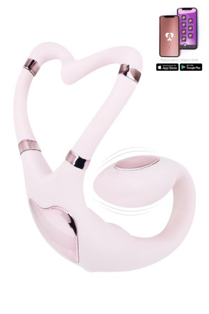 Stimolatore Clitoriale e punto G collegato Venus - Adrien Lastic | Tentations