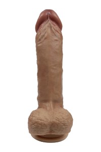 Gode Real Skin Suprème Model 1 flesh 21 cm - SilexD 2
