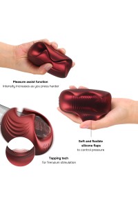 Sub One Masturbator Velvet Red - Man Wan | Swiss Sexshop Tentations 2
