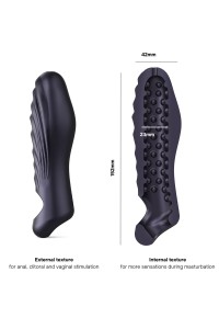 Penis Gain 3 in 1 Ryzer Black Plum - Man Wan | Tentations 2