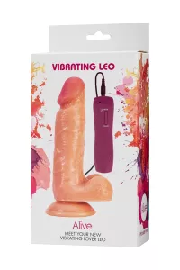 Realistic vibrator Leo 2
