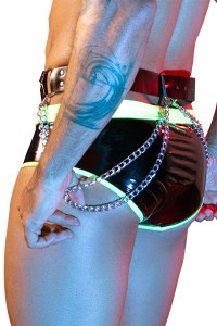 Pantaloni fluo sexy wetlook - J Lingerie | Tentations.ch 2