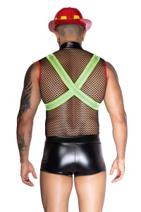 Costume pompier sexy 3 pièces - J lingerie 2