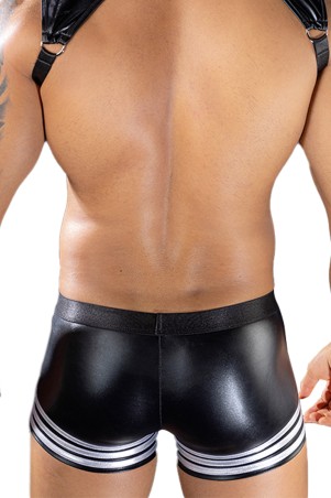 Kurz schwarz wetlook - J Lingerie | Tentations.ch