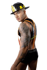 Costume pompier sexy 4 pièces - J Lingerie 2