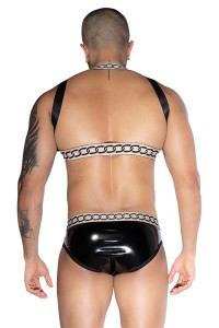Sexy two-piece set black and white - J Lingerie | Tentations.ch 2
