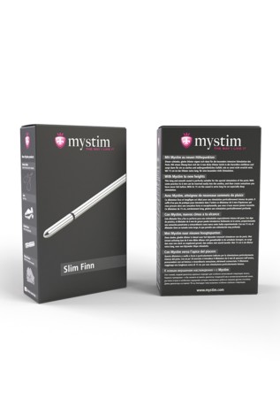 Sonde urétrale électro-stimulation Slim Finn - Mystim