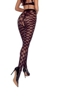 Offene Strumpfhose TI024 20 Deniers - schwarz - Passion | Tentations.ch 2