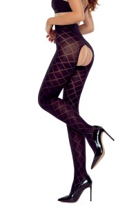 Open tights TI025 40 deniers - black - Passion | Tentations.ch 2