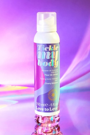 Crepitable massage foam - cherry