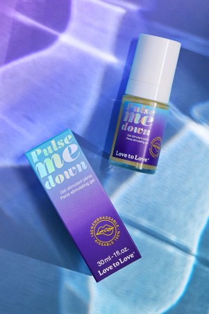 Gel stimulant pénis Pulse Me Down 30ml - Love To Love