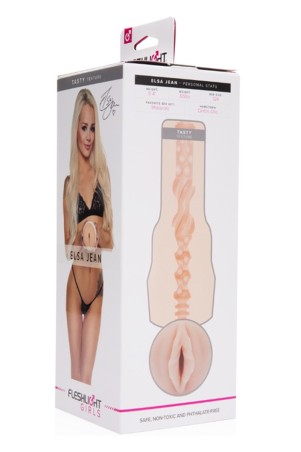Emballage du masturbateur Fleshlight Elsa Jean