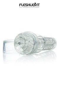 masturbatore fleshlight go torque trasparente con custodia