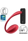 Connected vibrating egg Shiny Petal red - Satisfyer