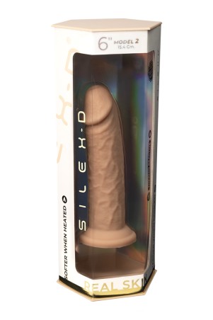 DildoEchte Haut Modell 2 Flesh 15,4 cm - SilexD