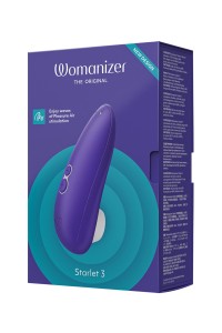 Stimulateur clitoridien Womanizer Starlet 3 bleu – vue de face 2