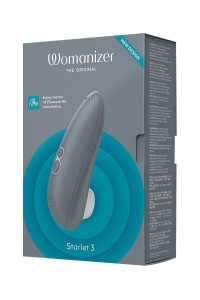 Stimulateur clitoridien Womanizer Starlet 3 gris – vue de face 2