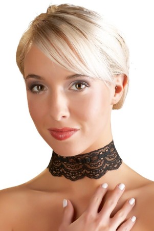 Collare sexy pizzo nero – Cotelli Accessories | Tentations.ch