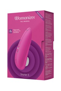 Womanizer Starlet 3 pink stimulator – front view 2