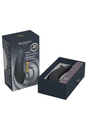 Womanizer Next nero nella sua confezione