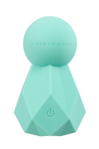 Vibratore Fairygasm BlissKey verde, forma moderna e texture delicata