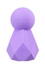 Vibromasseur Fairygasm BlissKey violet, silhouette sensuelle et reliefs stimulants